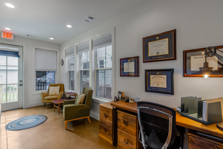 Interior view of the offices of Professional Counselling Associates of Port Royal